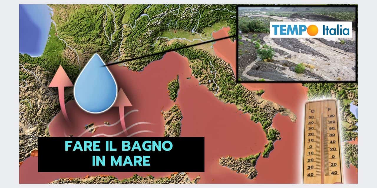 Le vacanze al mare stravolte dal meteo bollente