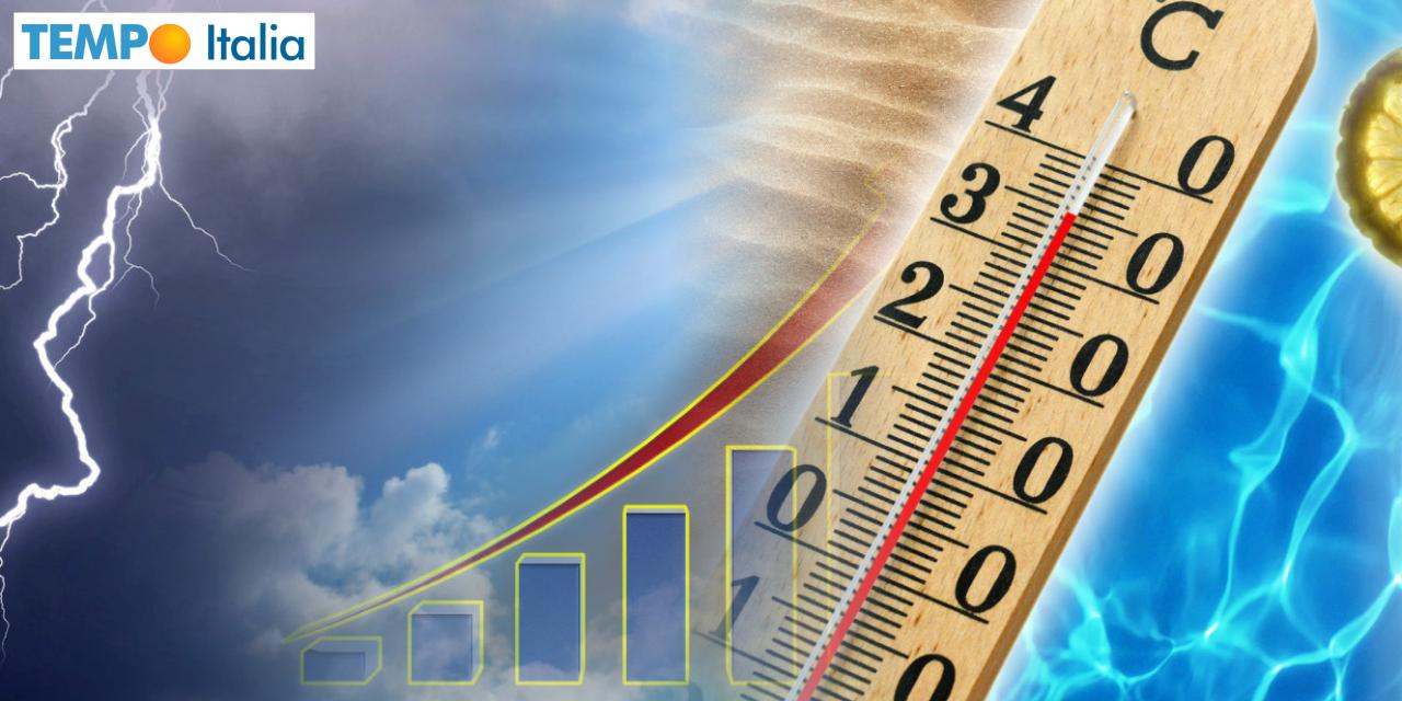 Super caldo, ma incombono nuovi temporali