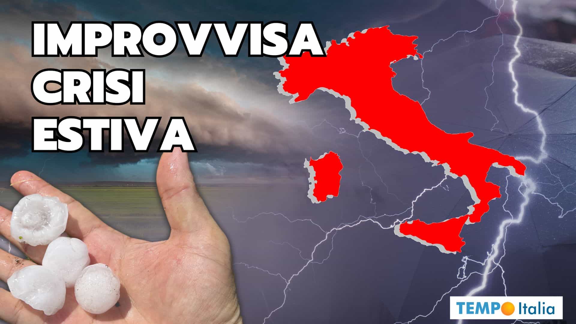 Meteo, grande crisi estiva, peggio del previsto 29 Meteo, grande crisi estiva, peggio del previsto