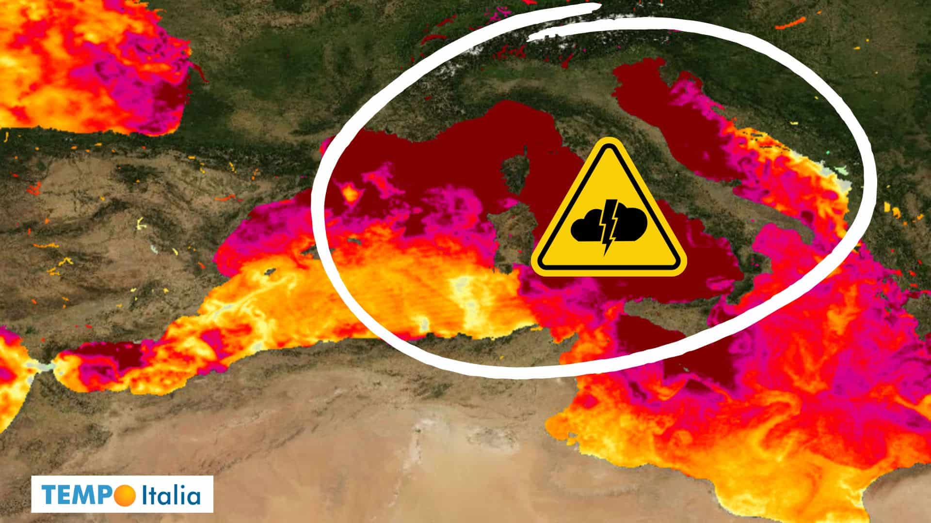 Mari italiani caldi come in Florida e Golfo del Messico: elevato rischio Medicane 23 Mari italiani caldi come in Florida e Golfo del Messico: elevato rischio Medicane