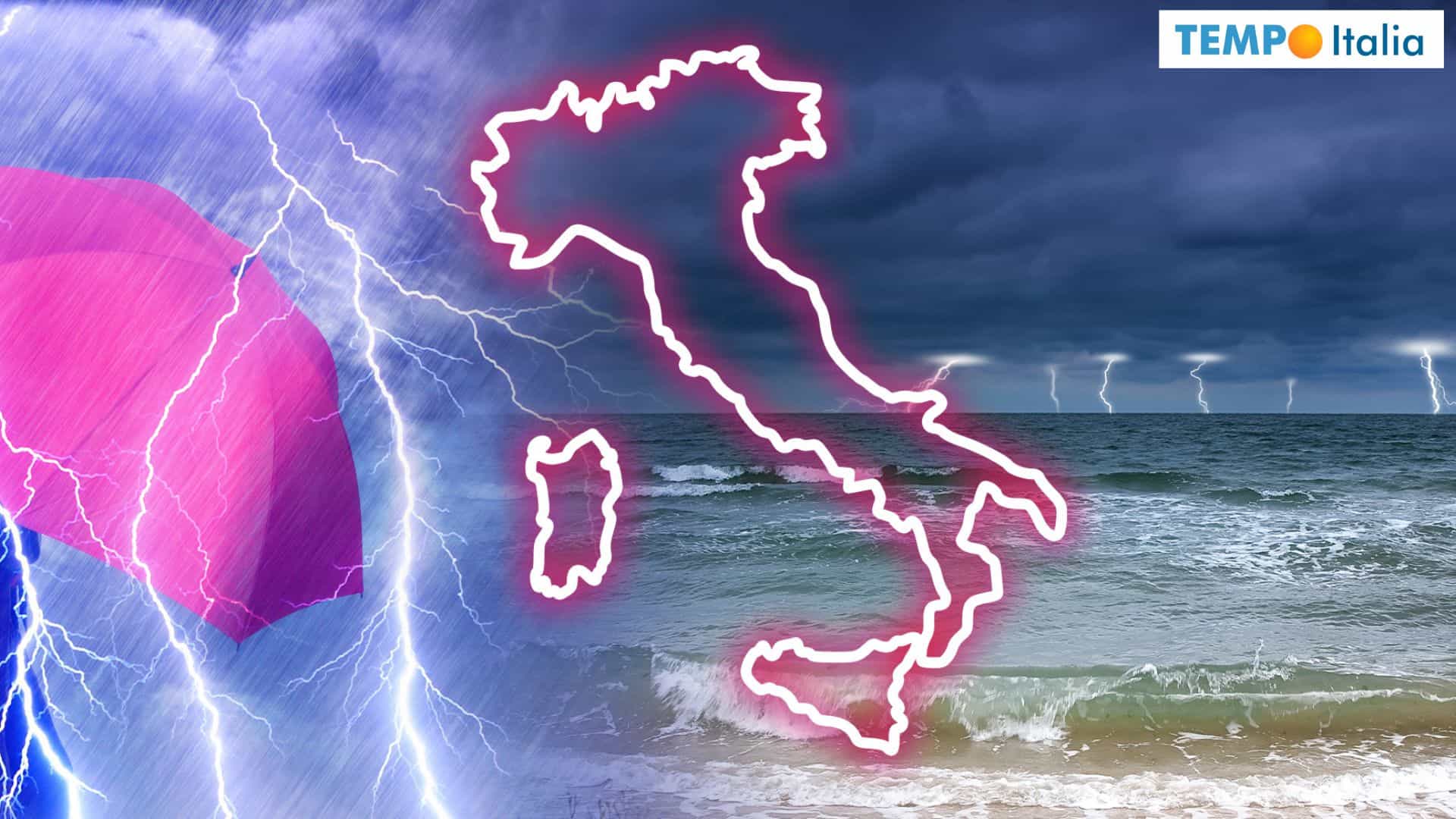 Meteo della settimana in Italia, previsioni sino a Venerdì 23 Agosto