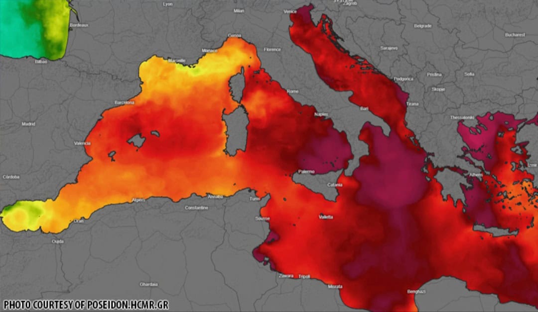 Mediterraneo Tropicale? Lunghe ondate di calore e nubifragi, nuova normalità meteo