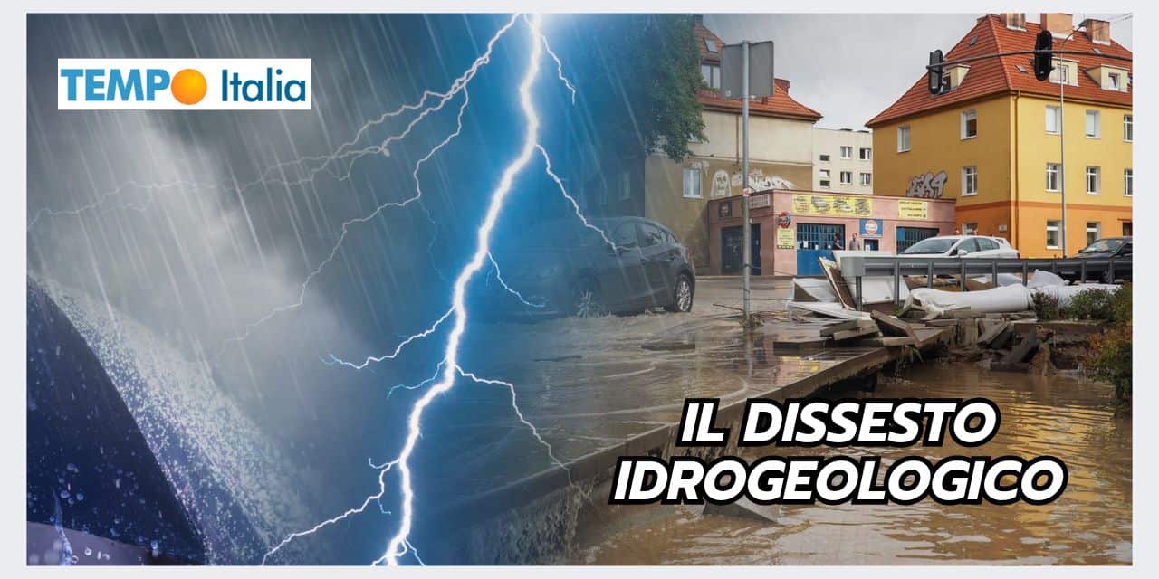 Dissesto idrogeologico: un problema acuito dal meteo autunnale