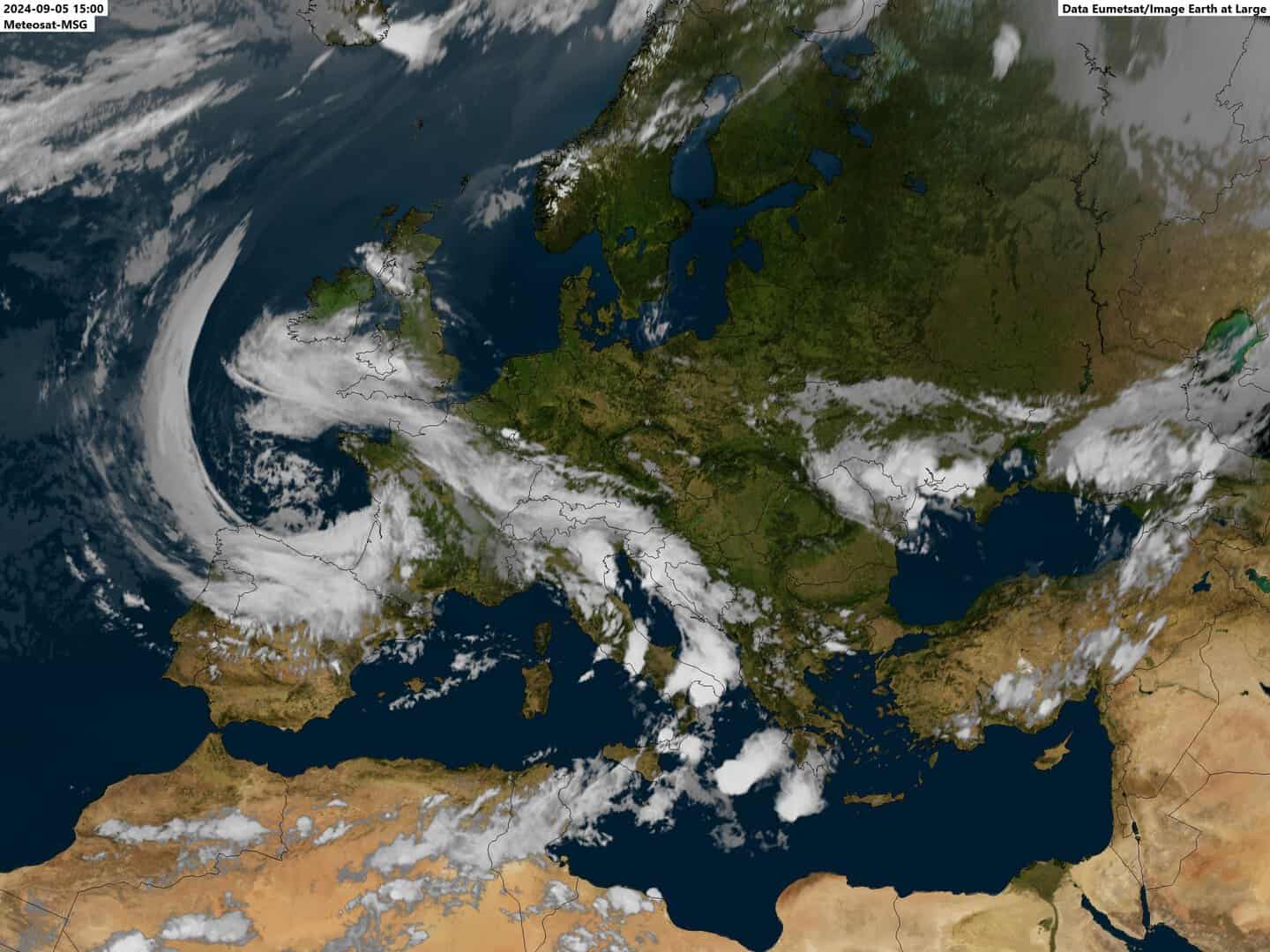Meteo: l’alta pressione non si arrende e la goccia fredda fatica a sfondare al Sud Italia