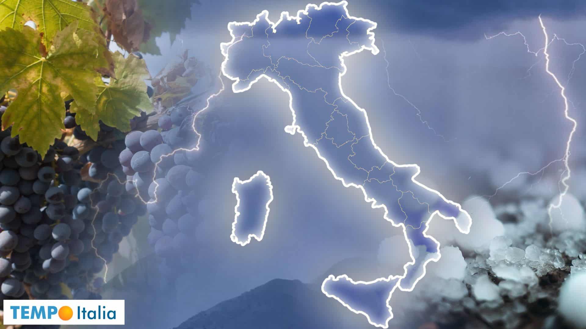 Allerta Meteo della Protezione Civile per domani 17 Settembre