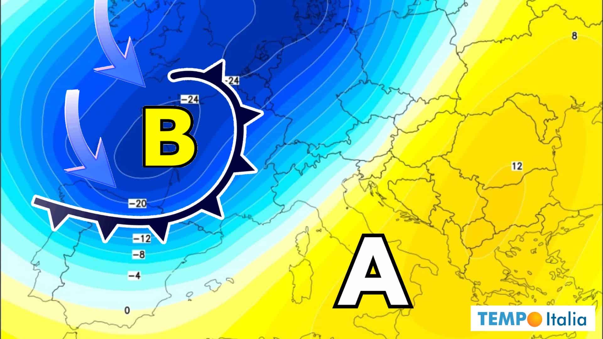 Meteo, prima il Caldo anomalo, poi il Freddo: l’Italia si prepara all’impatto della seconda Perturbazione