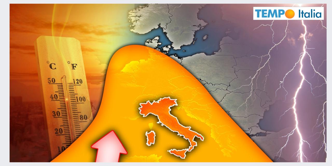 Presenza dell'anticiclone ingombrante con anomalie fuori stagione
