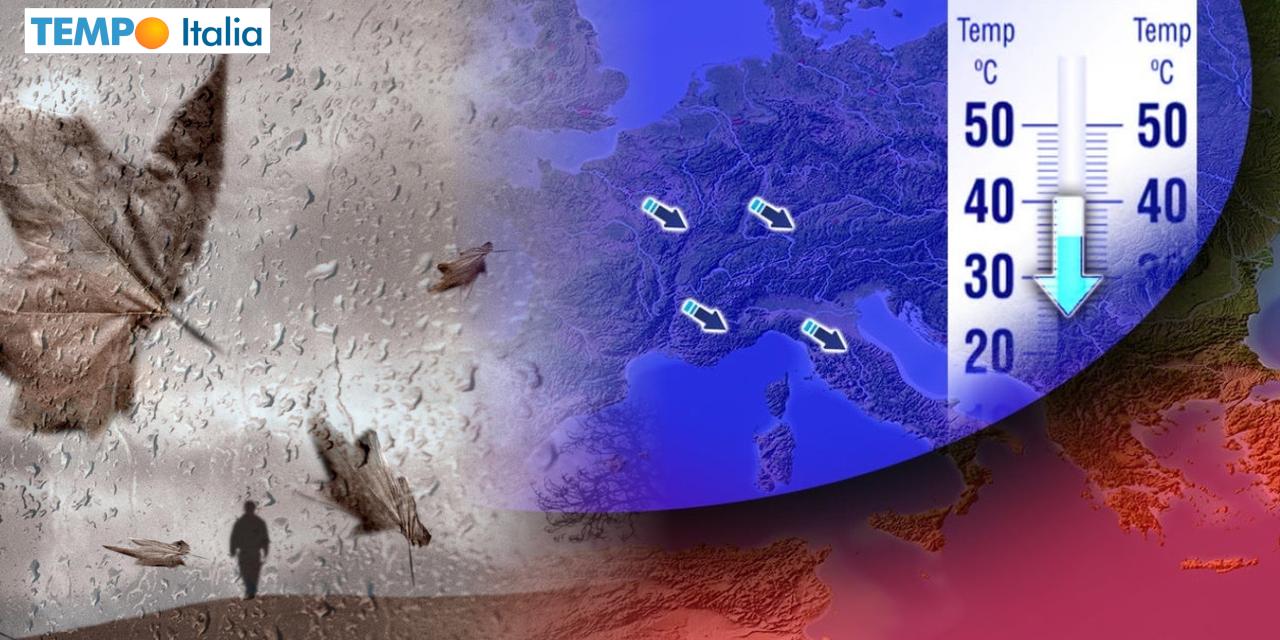 Correnti fredde irrompono sul Mediterraneo