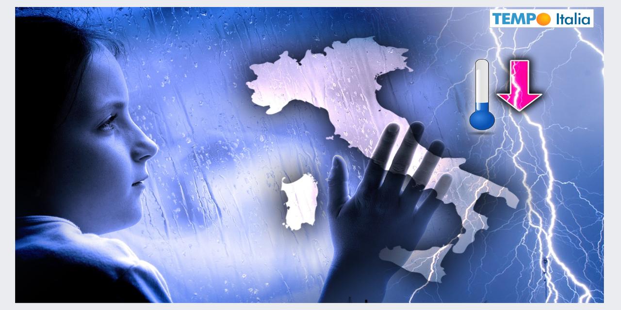 Cambia il tempo per un impulso freddo