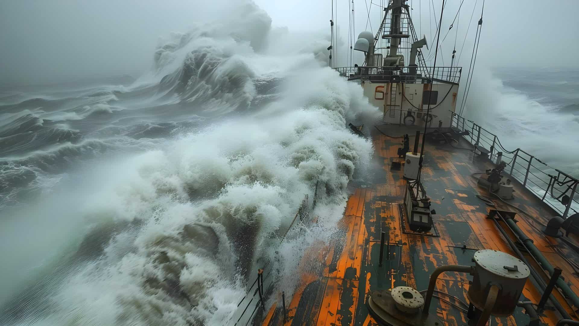 Meteo, Drone sfida l’Uragano Helene: nel cuore del ciclone tra onde alte 6 metri