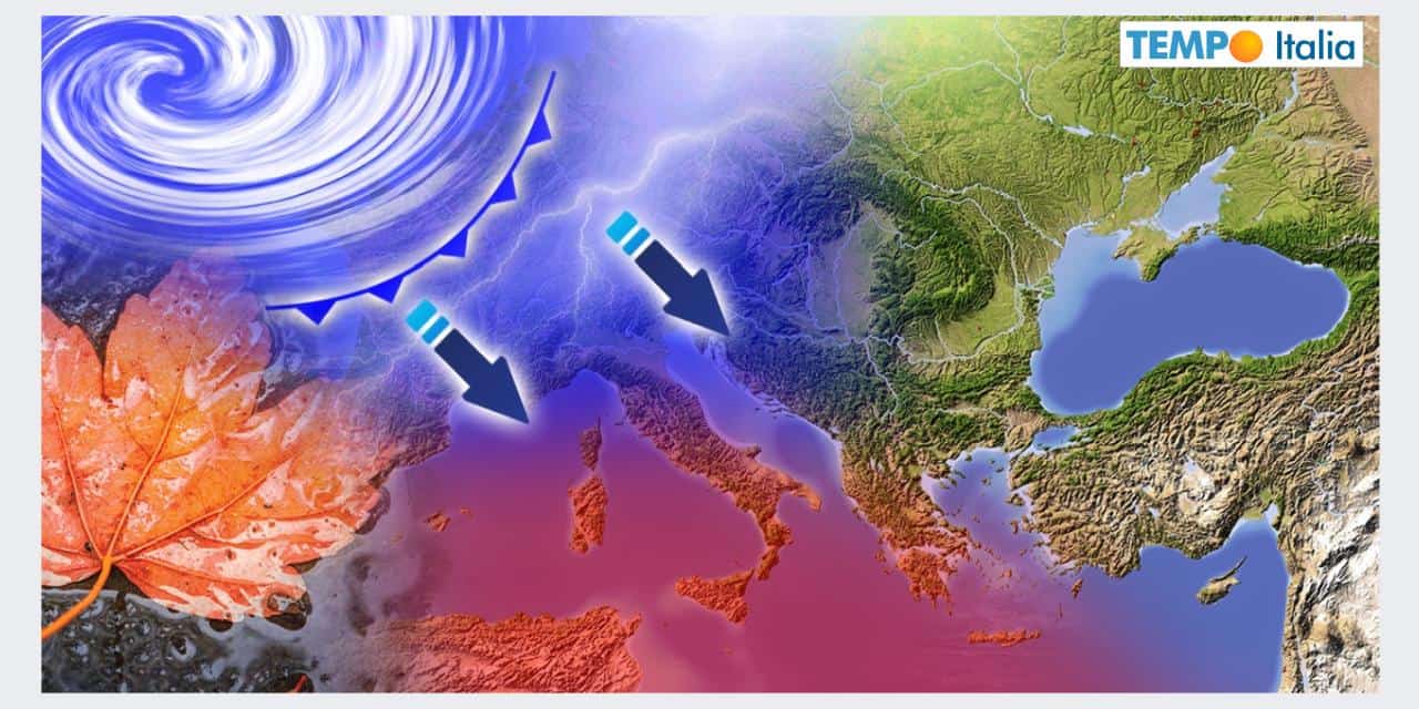 Meteo: in arrivo piogge e caldo, poi venti freddi nel weekend