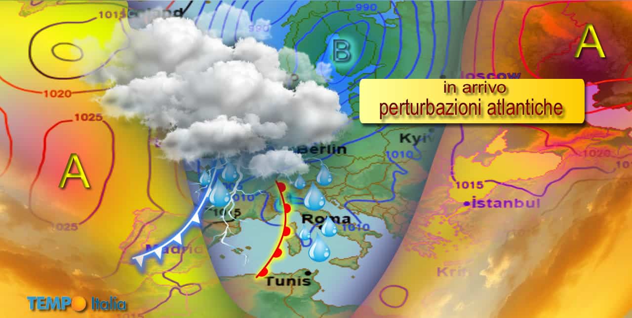 Prossima settimana: torneranno le piogge estese. Ecco quando e dove di più con mappa