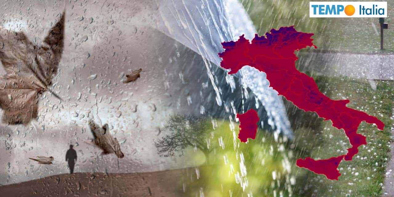 Meteo Weekend: ritorna la pioggia da domenica 22, previsioni stravolte
