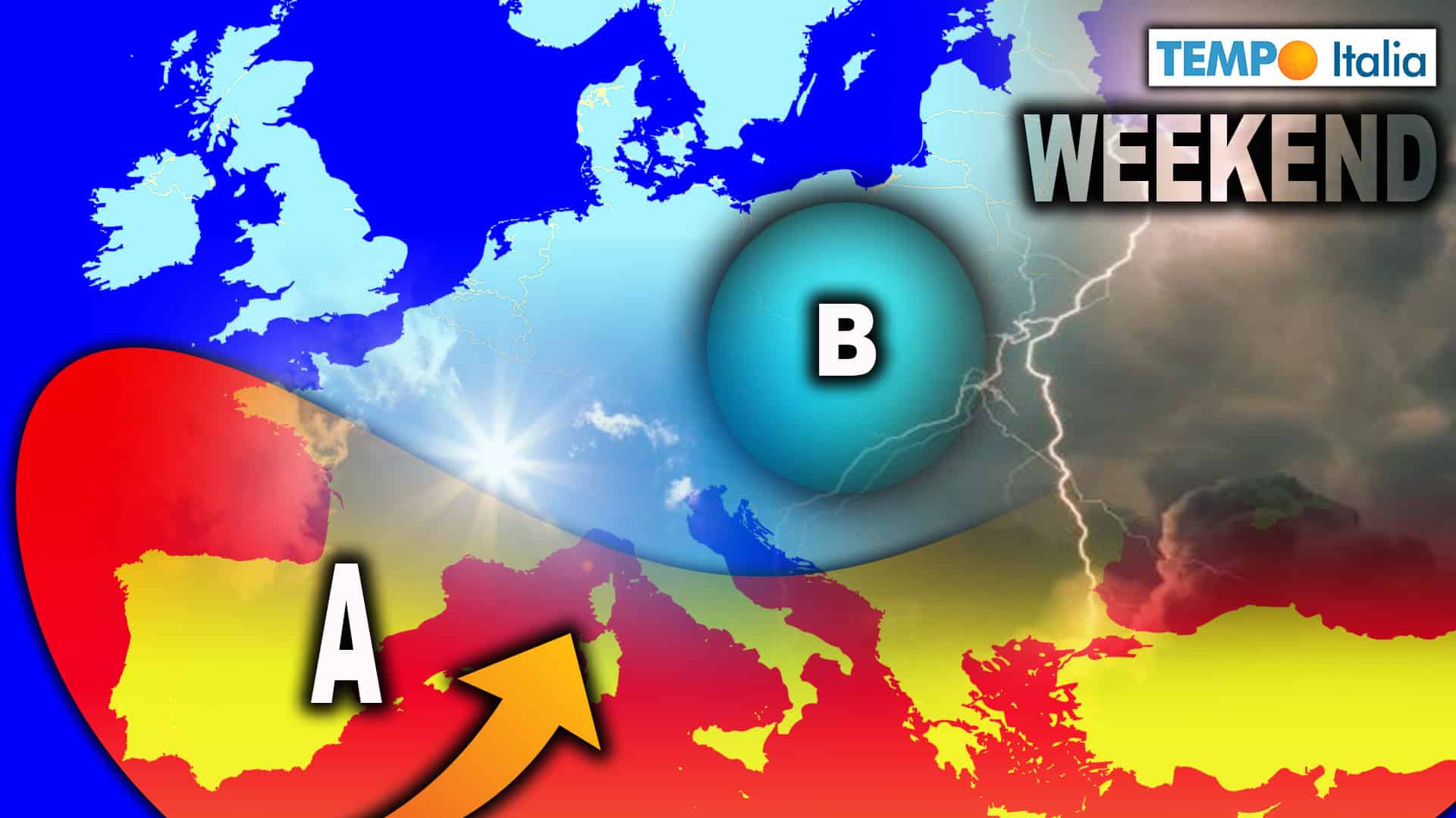 Meteo Weekend: cambio di scenario tra Maltempo e ritorno dell'Alta pressione 31 Meteo Weekend: cambio di scenario tra Maltempo e ritorno dell’Alta pressione