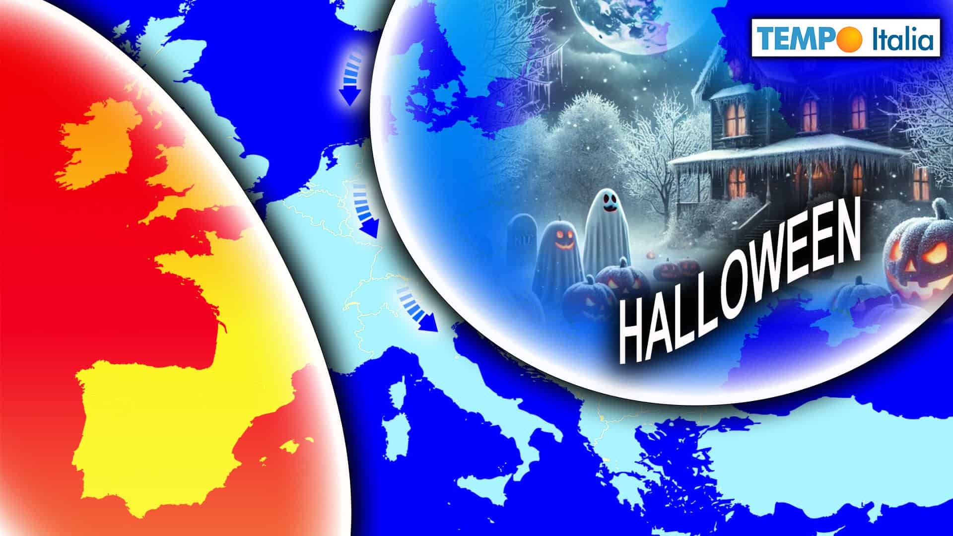 Meteo: Temperature ancora miti, ma Halloween potrebbe portare sorprese