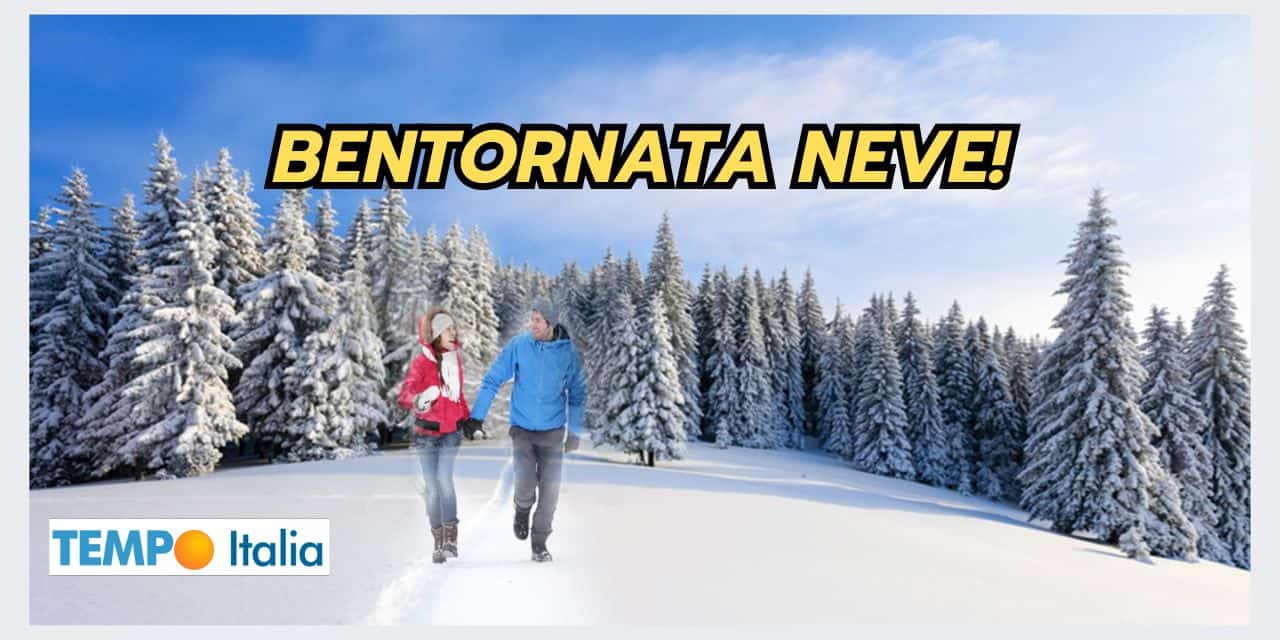 Ecco la neve! Prime gioie meteo della stagione fredda
