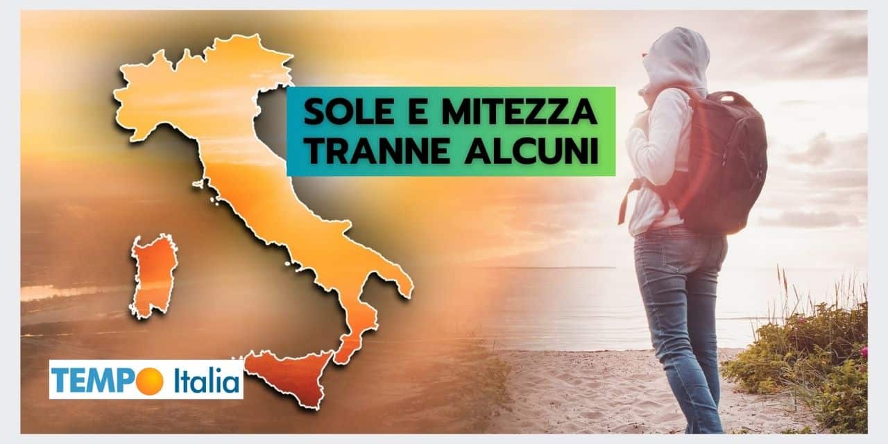 Meteo Prossimi Giorni: sole, ma non per tutti, scopri perché