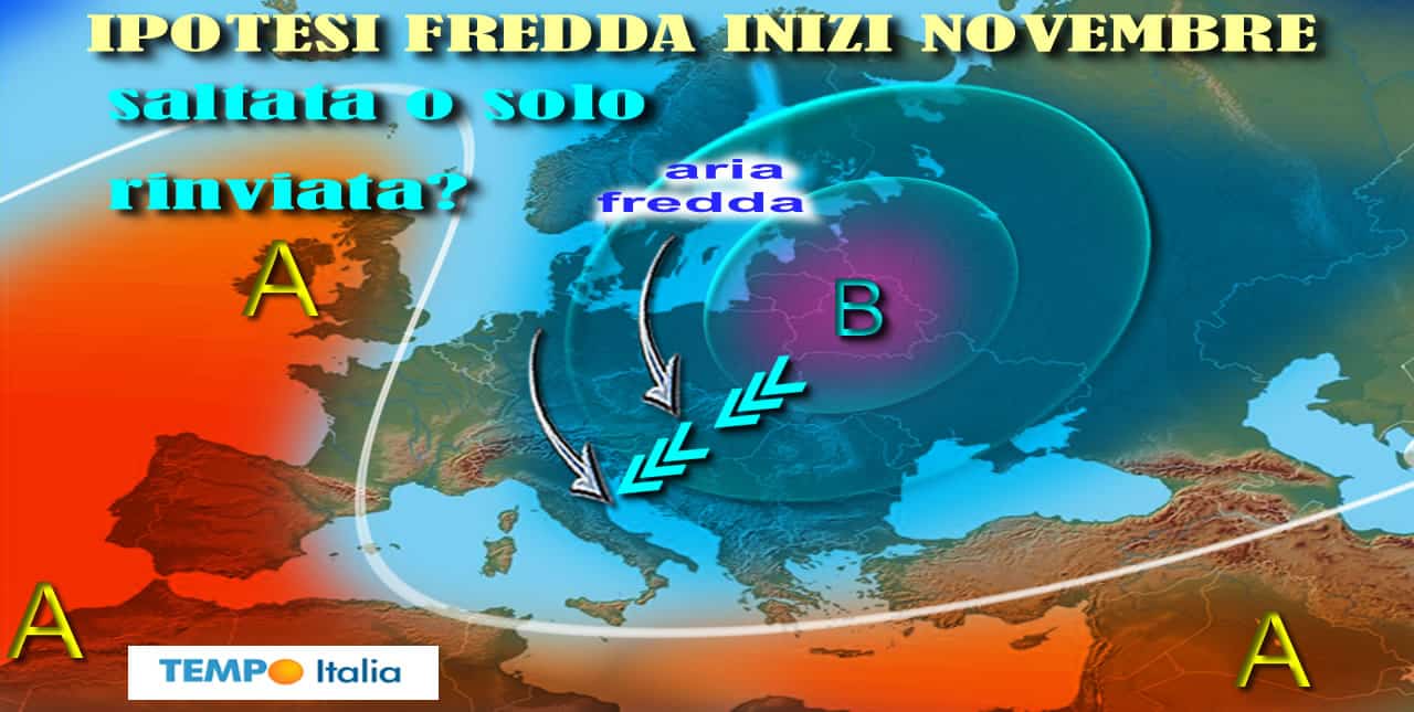 Ribaltone meteo in vista: Ponte di Ognissanti forse salvo, ma l’ipotesi “freddo” non scompare