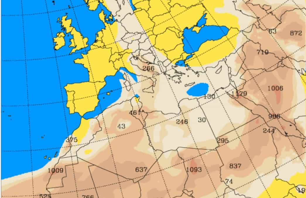 Meteo, il Sahara a casa nostra: polvere in sospensione trasportata dallo Scirocco 4 Screenshot 20241017 230302 Gallery