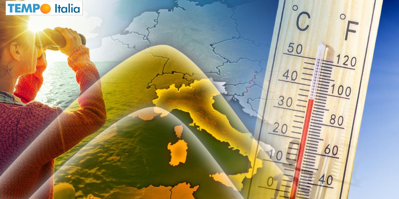 Tutta Italia con l'anticiclone