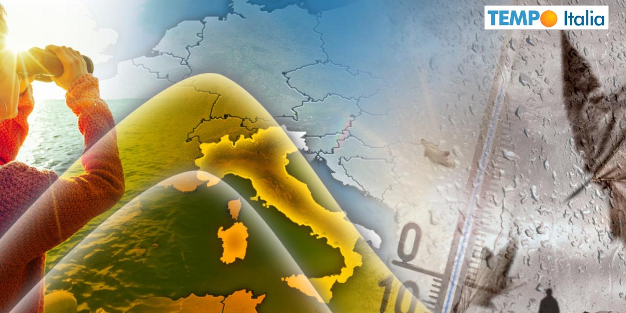 Dal maltempo autunnale all'anticiclone