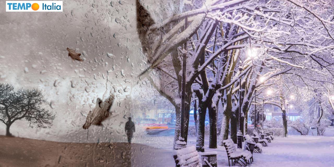 Inverno sull'Italia nelle prossime settimane