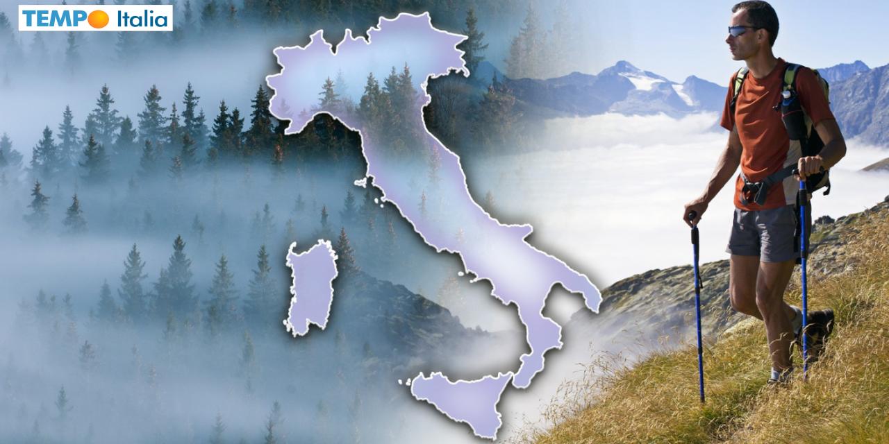 Sole e temperature alte per il periodo, specie sulle alture