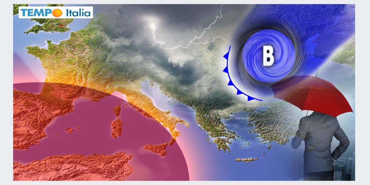 Anticiclone con sole prevalente e caldo per il periodo