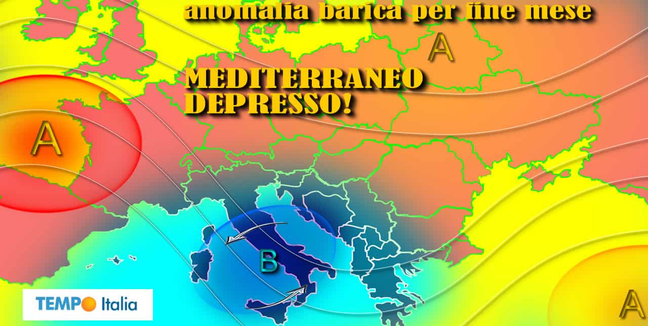 Sempre instabile e più freddo nel prosieguo del mese. Ecco tutta l’evoluzione con gli ultimi dati