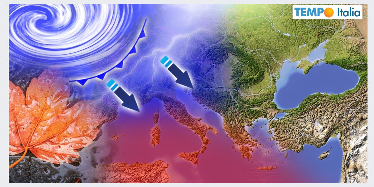 Verso le prime discese d'aria artica