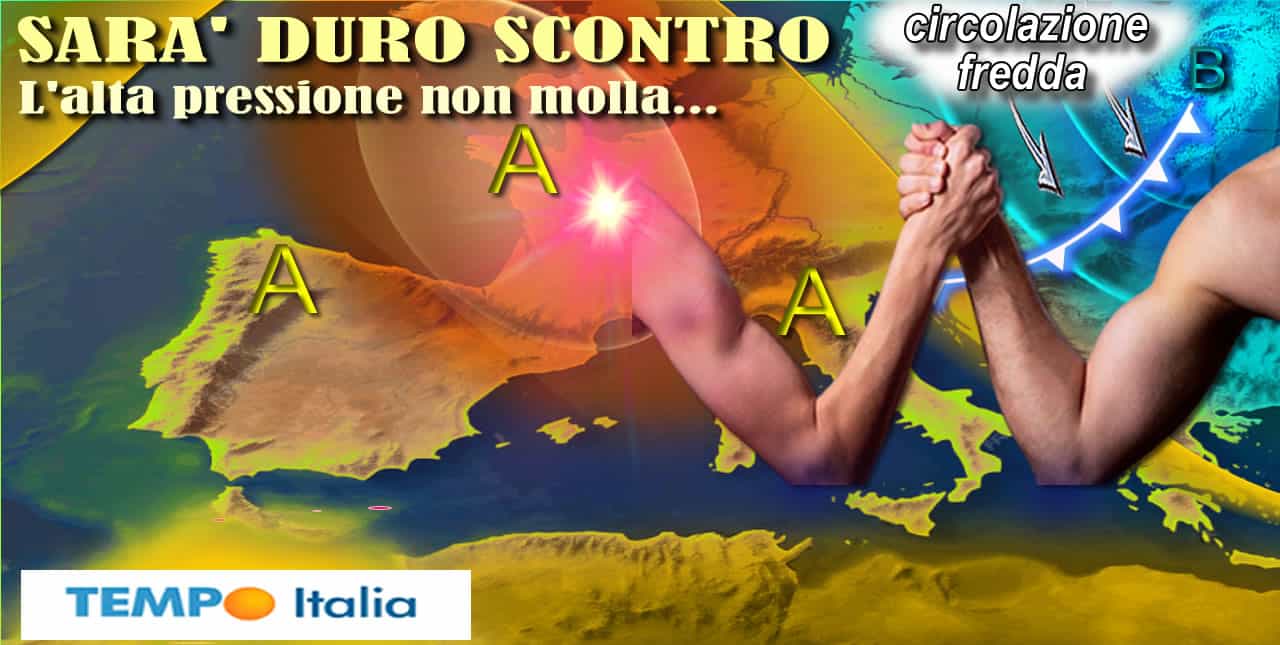 Evoluzione prima settimana di novembre: aspra lotta tra alta pressione e nucleo freddo artico. Le ultimissime
