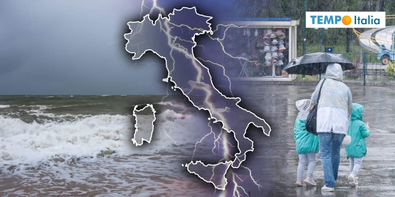Meteo: Week-End da incubo, quanta pioggia su queste regioni