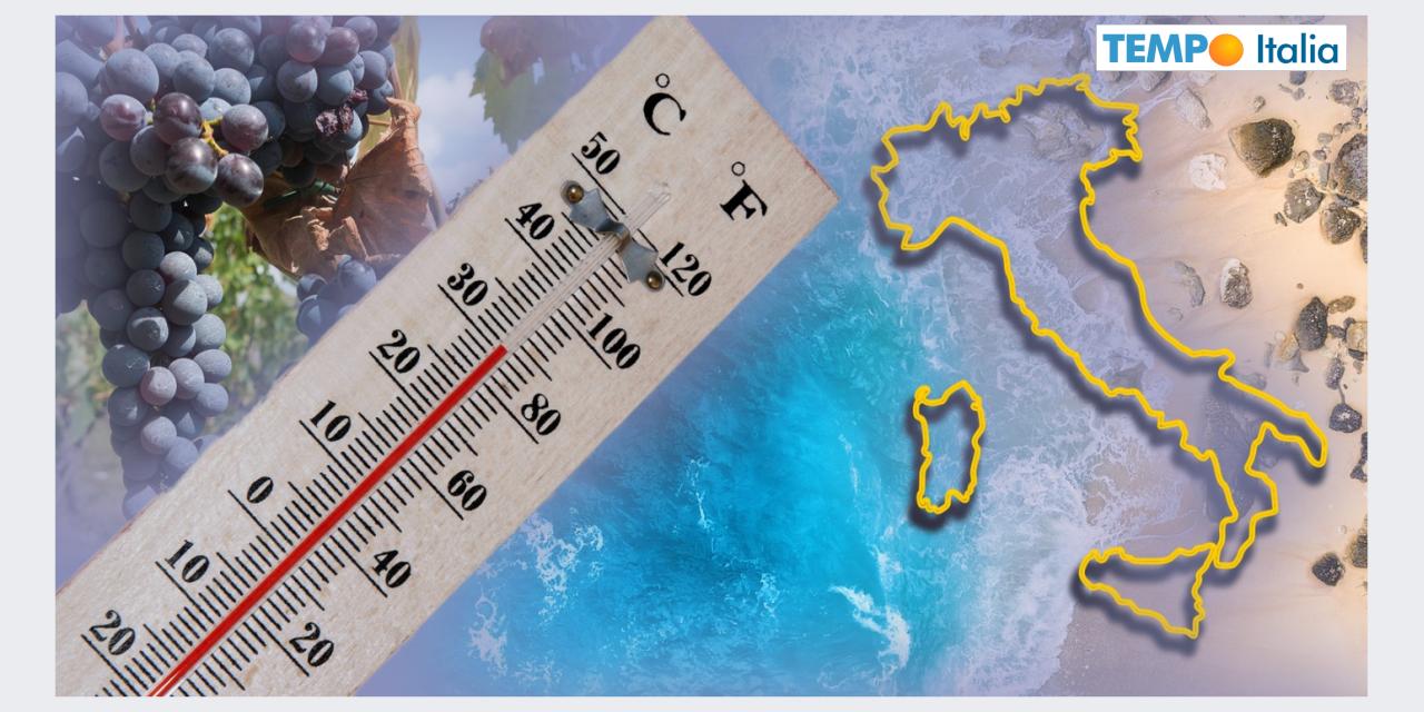 Il mare caldo in autunno è un elemento di preoccupazione