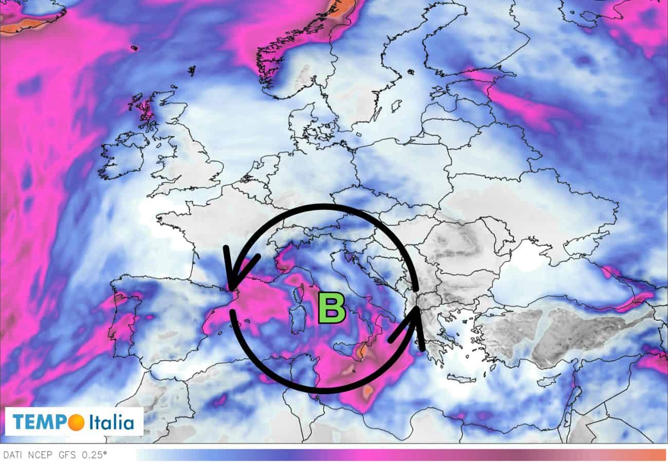 Meteo: primi segnali di rottura già a fine prima decade?