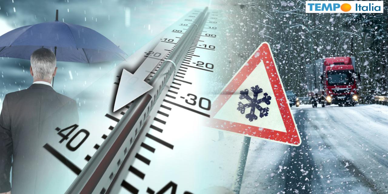 Appuntamento col freddo nel corso della prima parte di Novembre