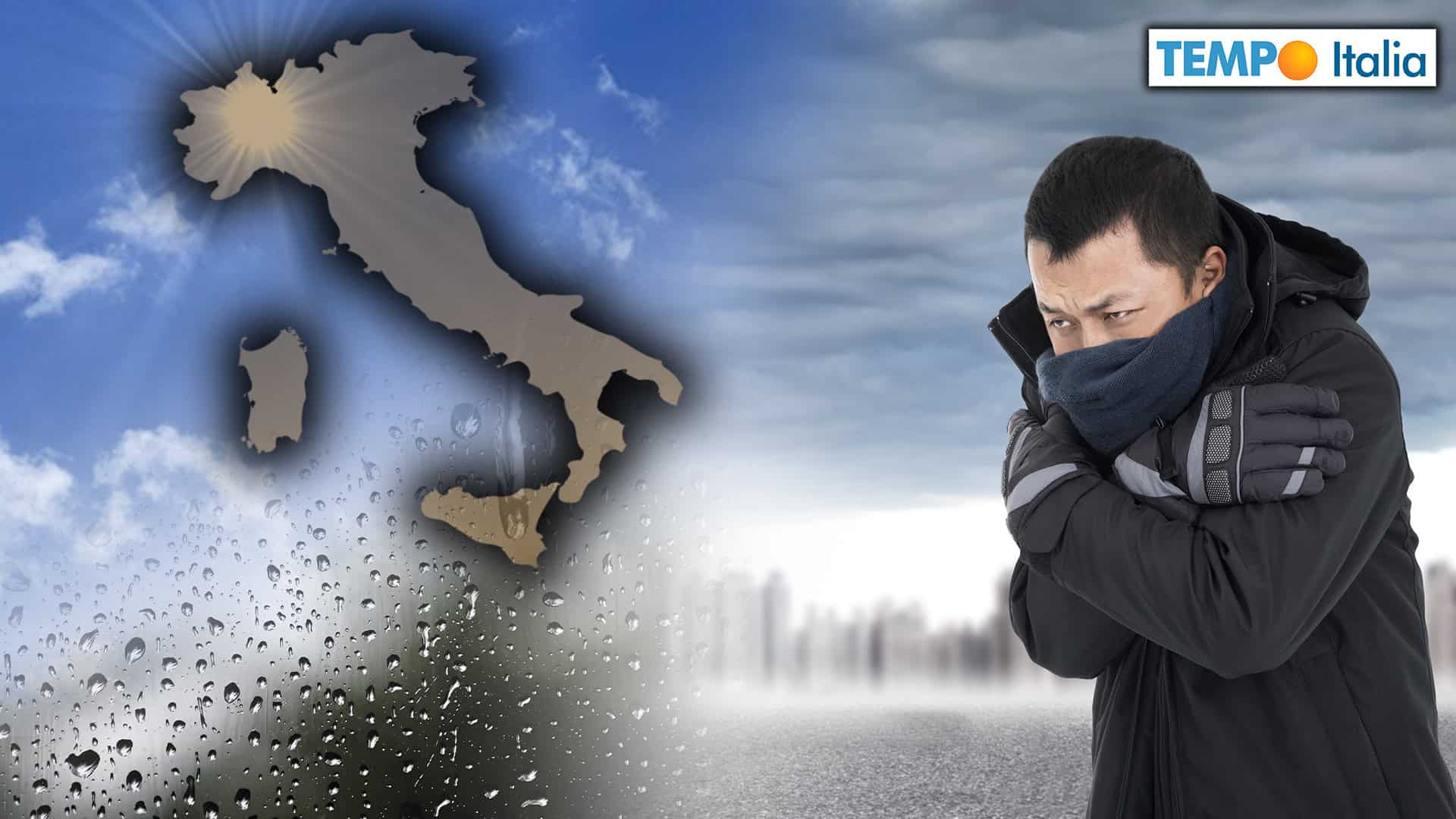 Meteo: Prossimi giorni, arriva un po’ di pioggia, poi il freddo