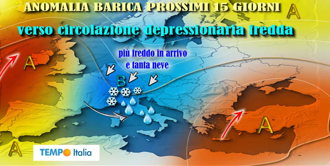 Sta per finire la pacchia: autunno crudo e con connotati invernali in vista. I dettagli