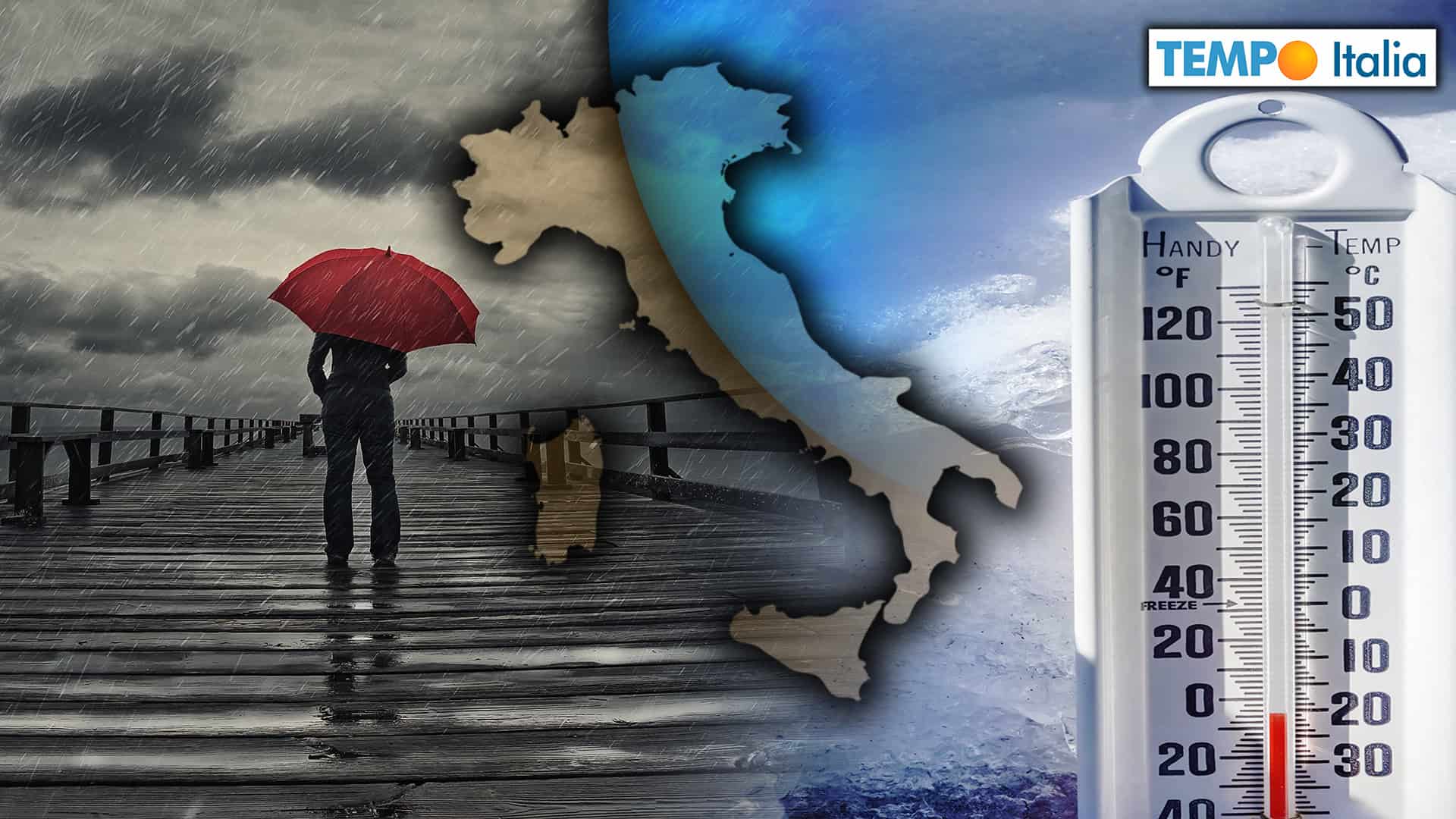 Meteo Settimana: subito Pioggia, poi altro freddo