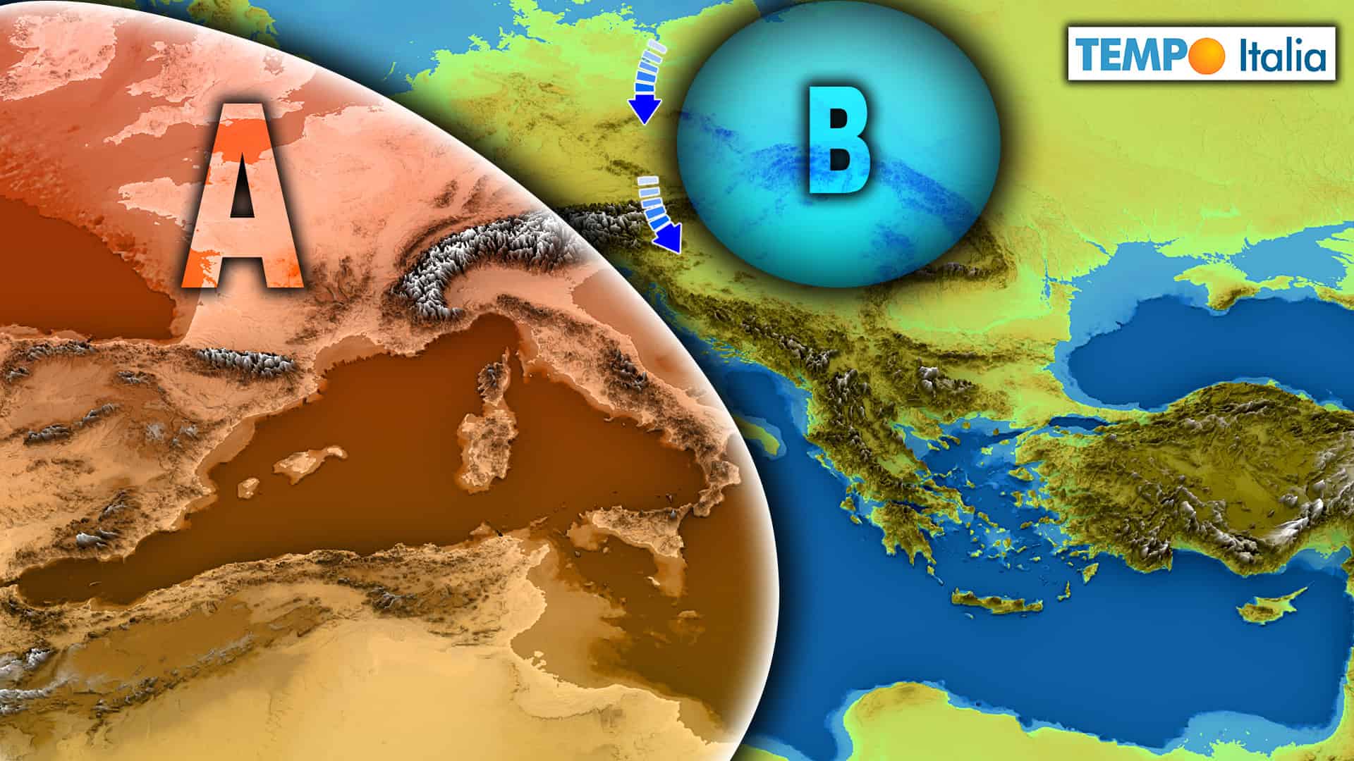Instabilità e Meteo Variabile Tra Nord e Sud, poi il Freddo