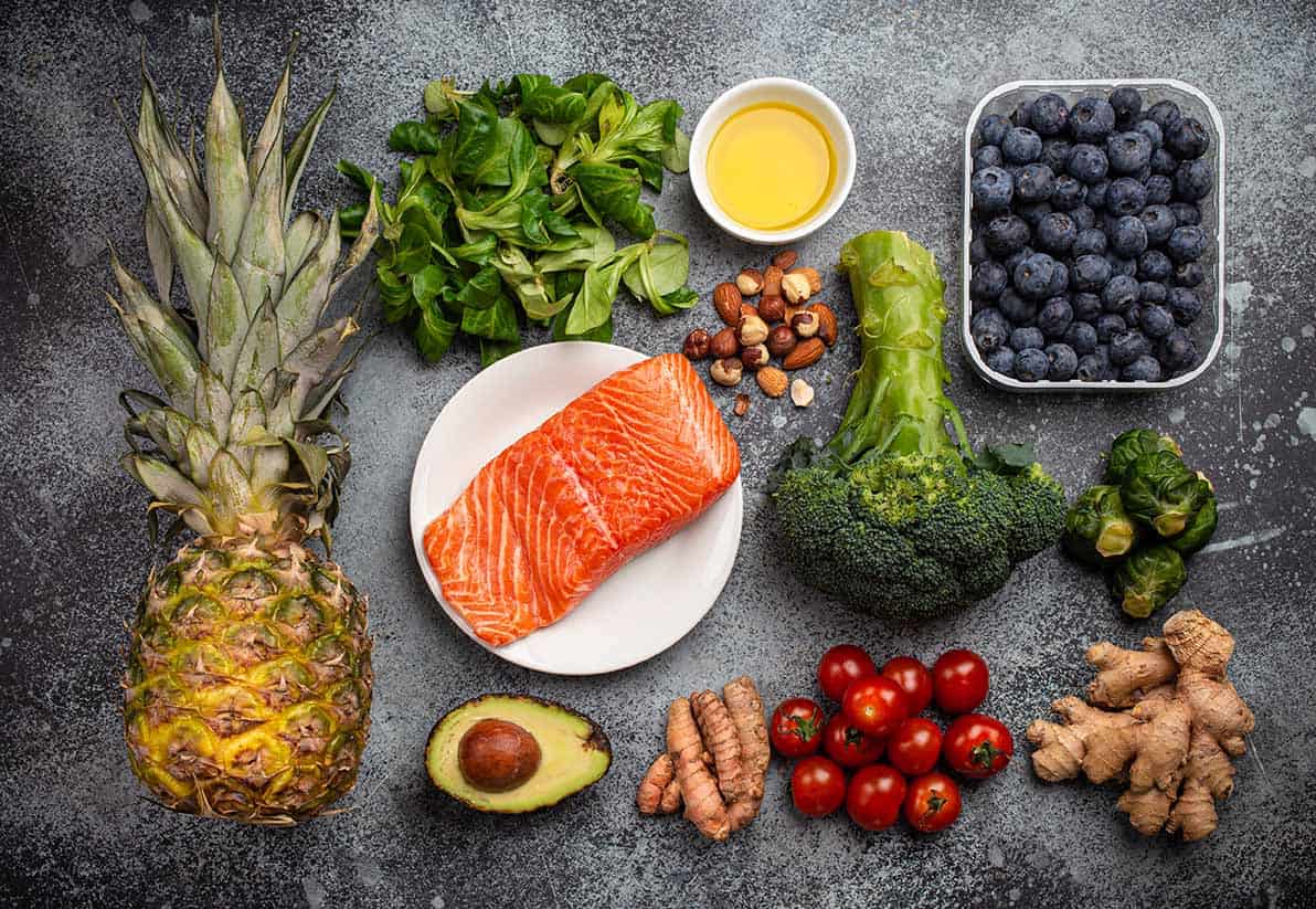 Alimenti anti-infiammatori e salute