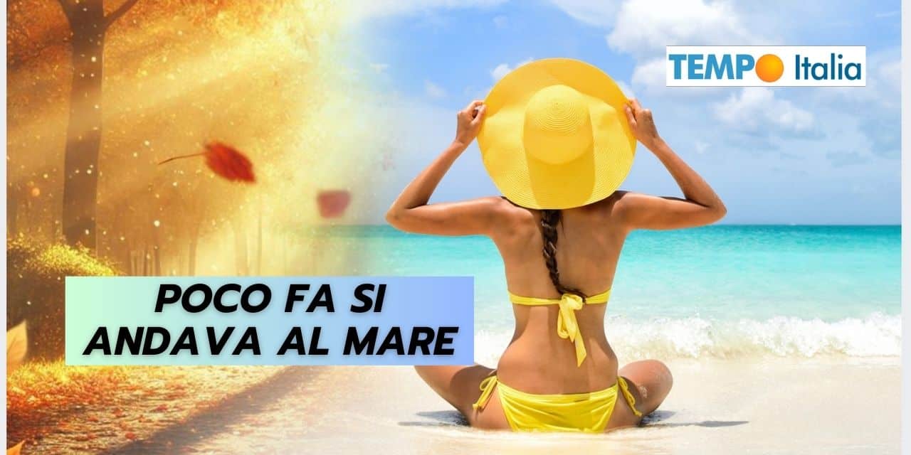 Novembre al mare: il meteo non dimentica questo scempio