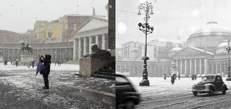 Ecco quando a Napoli cadde ben mezzo metro di neve. Poi spettò a Roma 34 Ecco quando a Napoli cadde ben mezzo metro di neve. Poi spettò a Roma