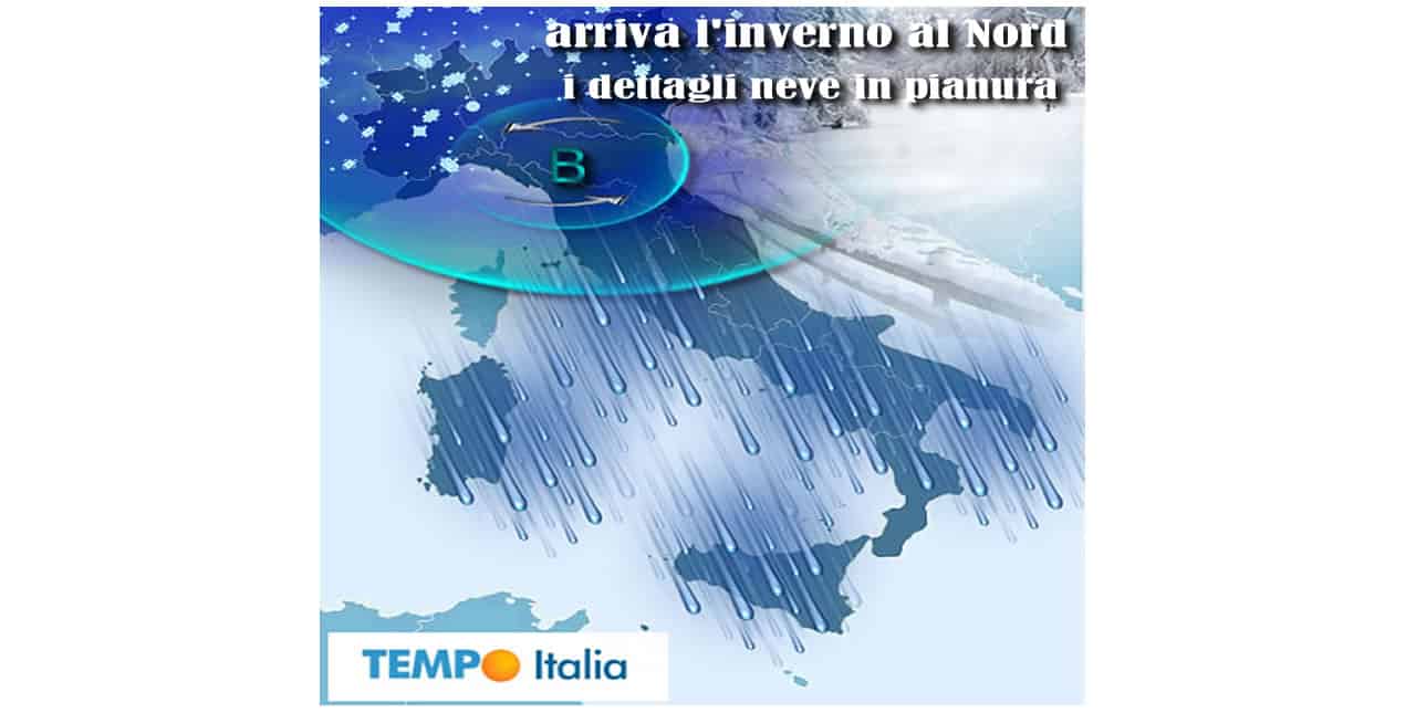 Neve in pianura al Nord: ecco le città coinvolte e quando di più
