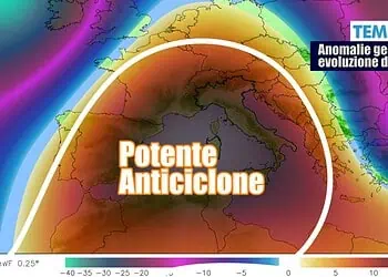 Torna forte l'Anticiclone nel corso del weekend