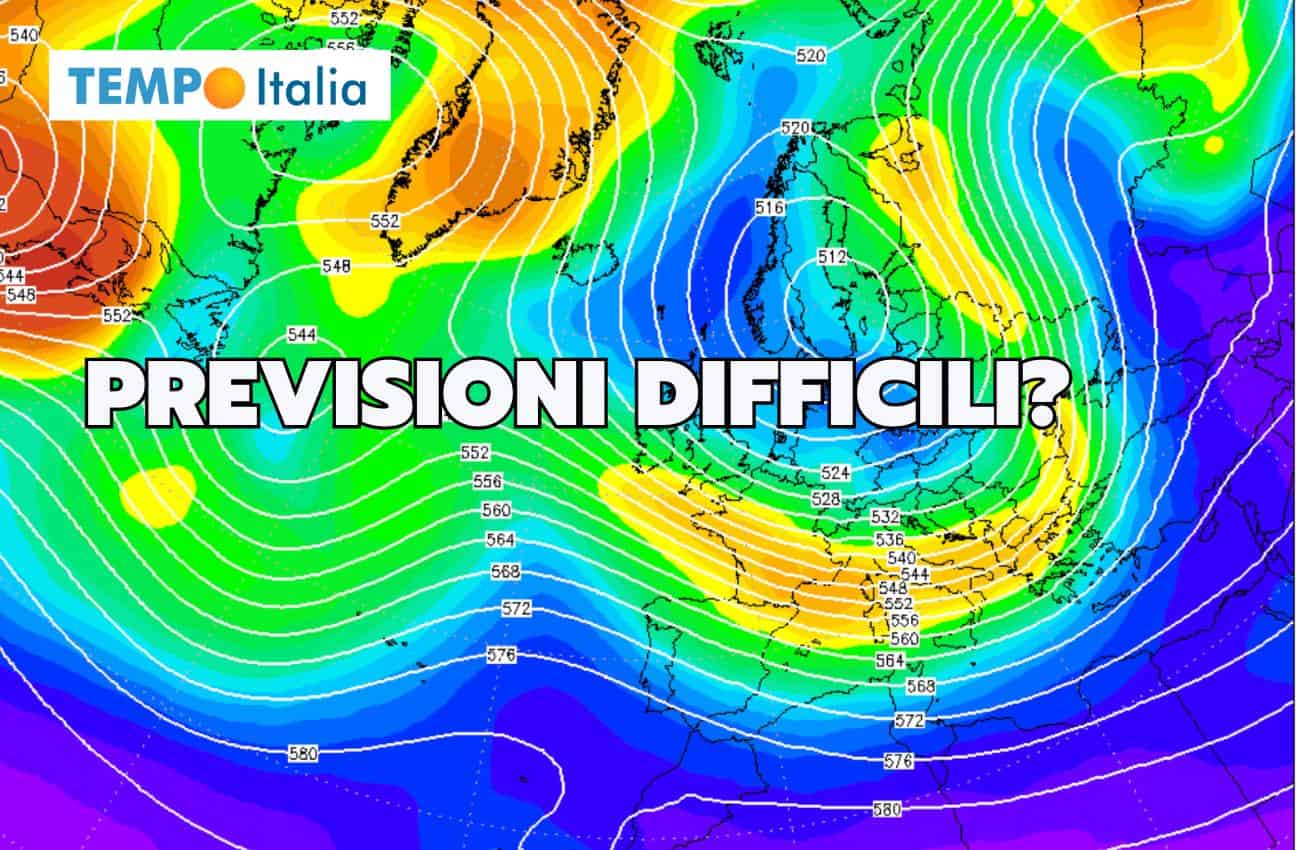 Meteo prossima settimana: perché previsioni poco affidabili?