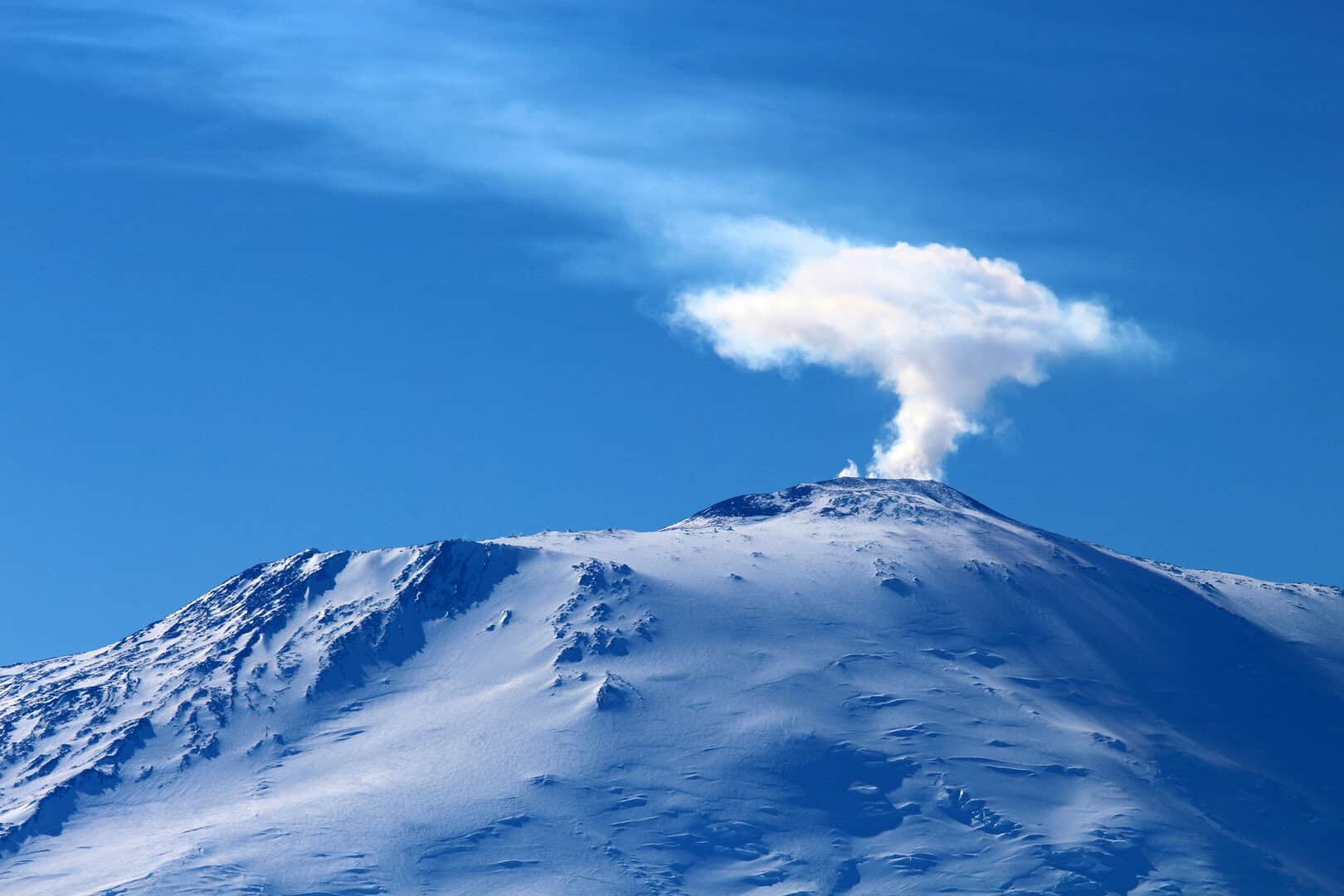 Il Monte Erebus: caratteristiche e attività vulcanica