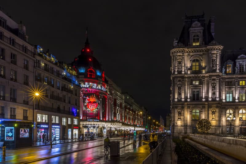 Natale a Rue de Rivoli a Parigi 5 Natale a Rue de Rivoli a Parigi