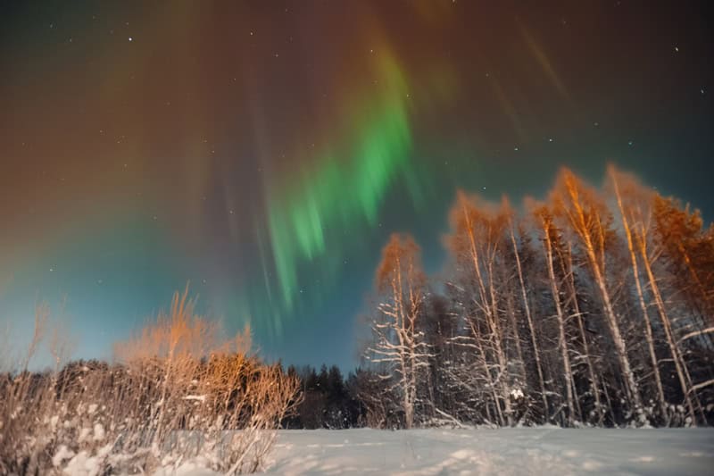 Viaggio alla caccia dell’aurora boreale a Rovaniemi