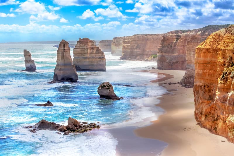 Viaggio alla Great Ocean Road in Australia