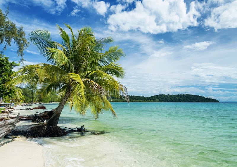Vacanza nelle spiagge idilliache e nel clima perfetto di Sihanoukville
